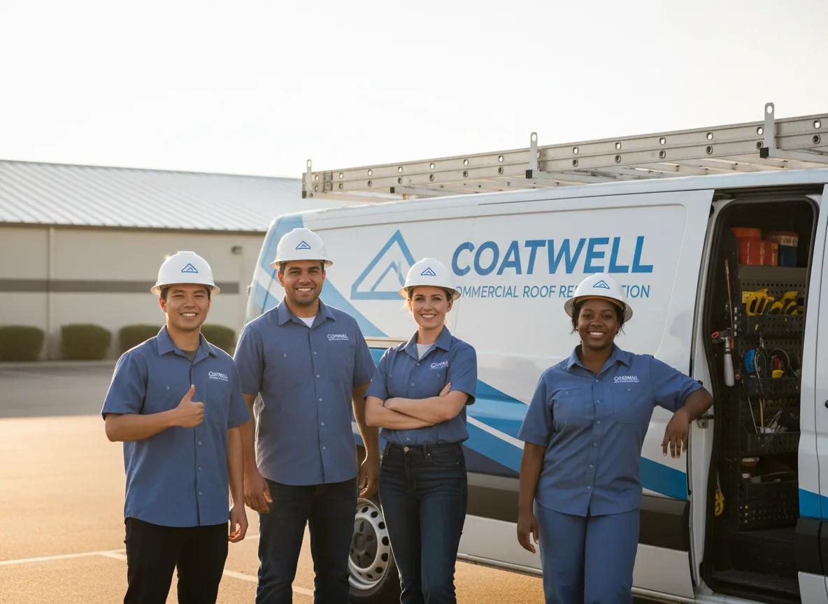 Commercial roof coating company in Ralston, PA